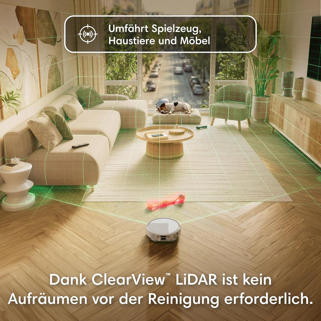 iRobot Roomba Plus 416 Saugroboter, AutoWash Basis, Rotierende Wischtücher