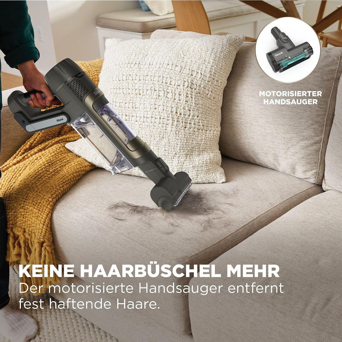 Shark PowerDetect Clean & Empty Akku-Staubsauger mit Absaugstation